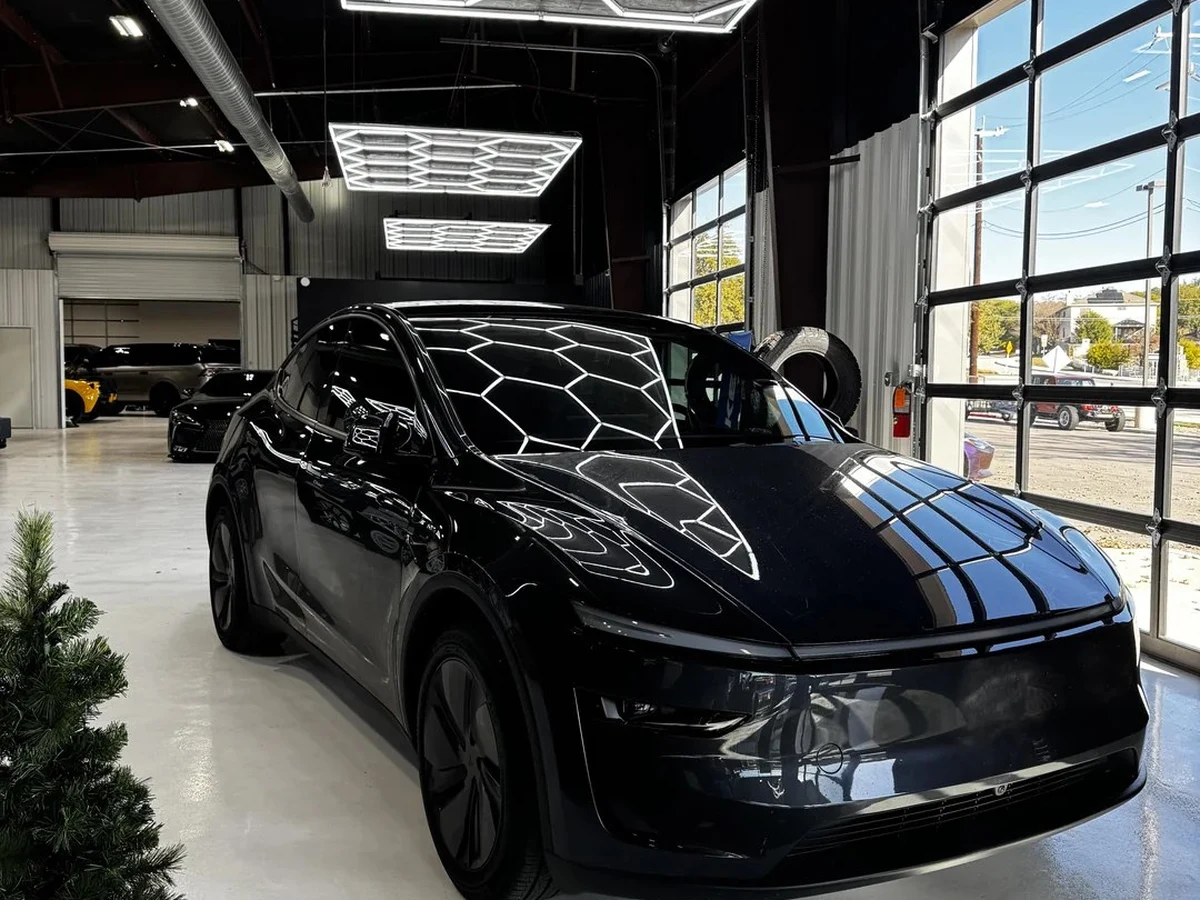 Car with professionally tinted windows